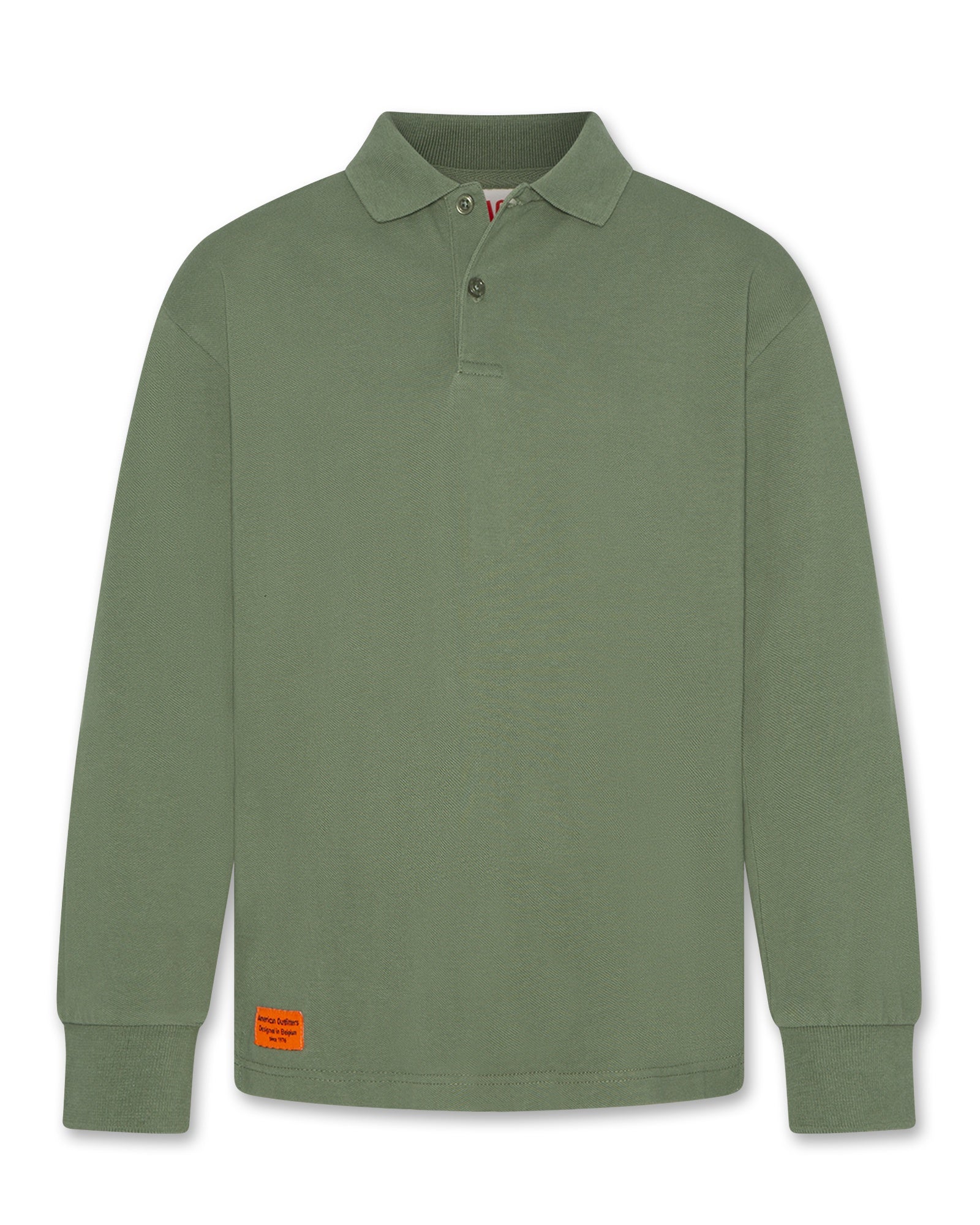 Alfie Polo Logo Earth Green