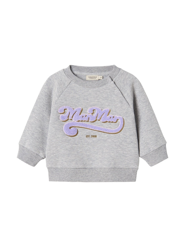 Theos Sweatshirt Lavender Logo