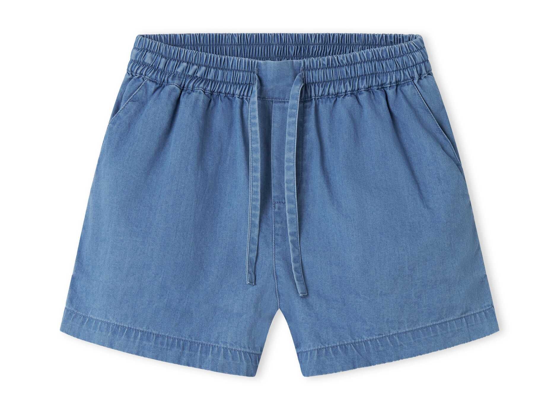 Blue Denim Pinon Shorts