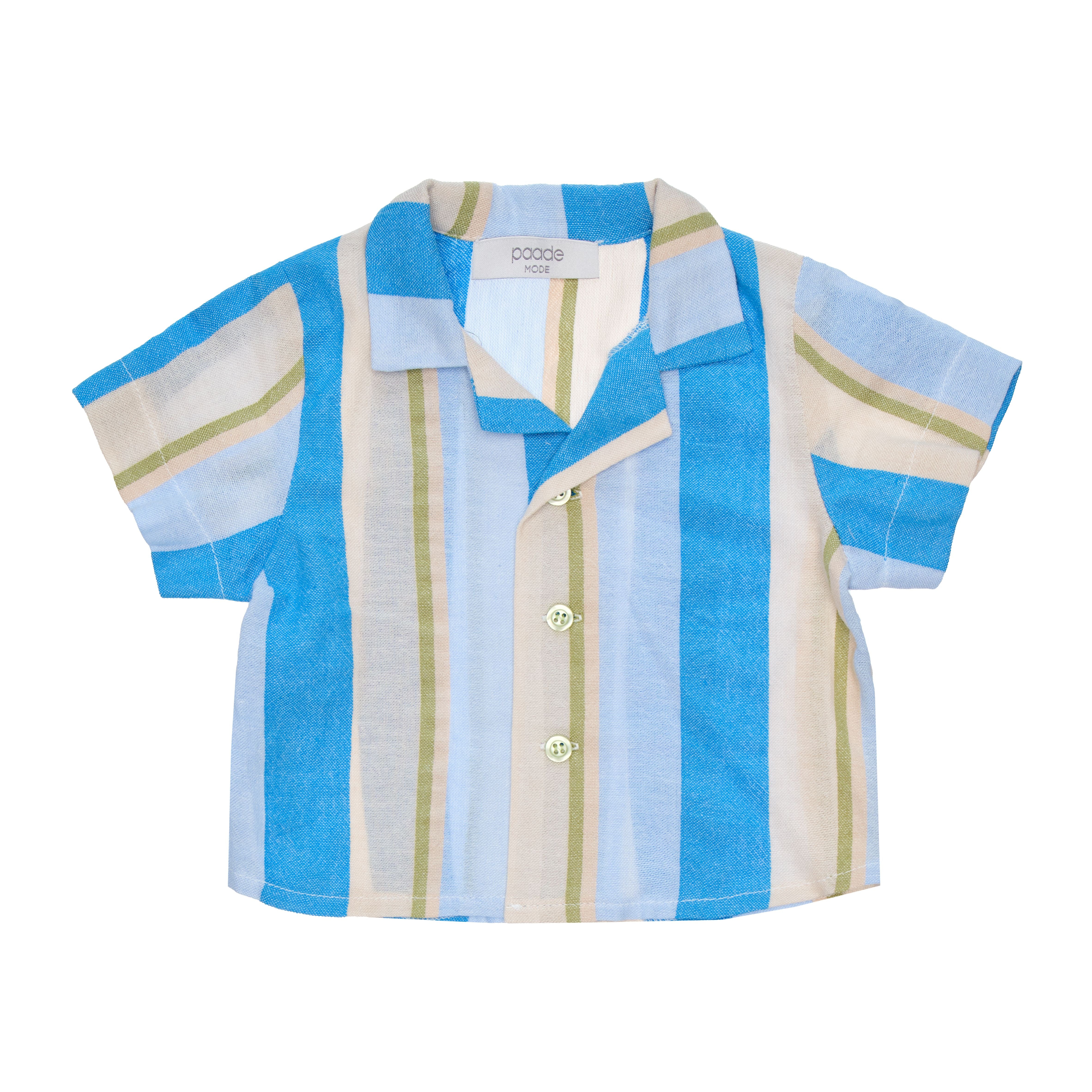Harper Top Blue Stripes