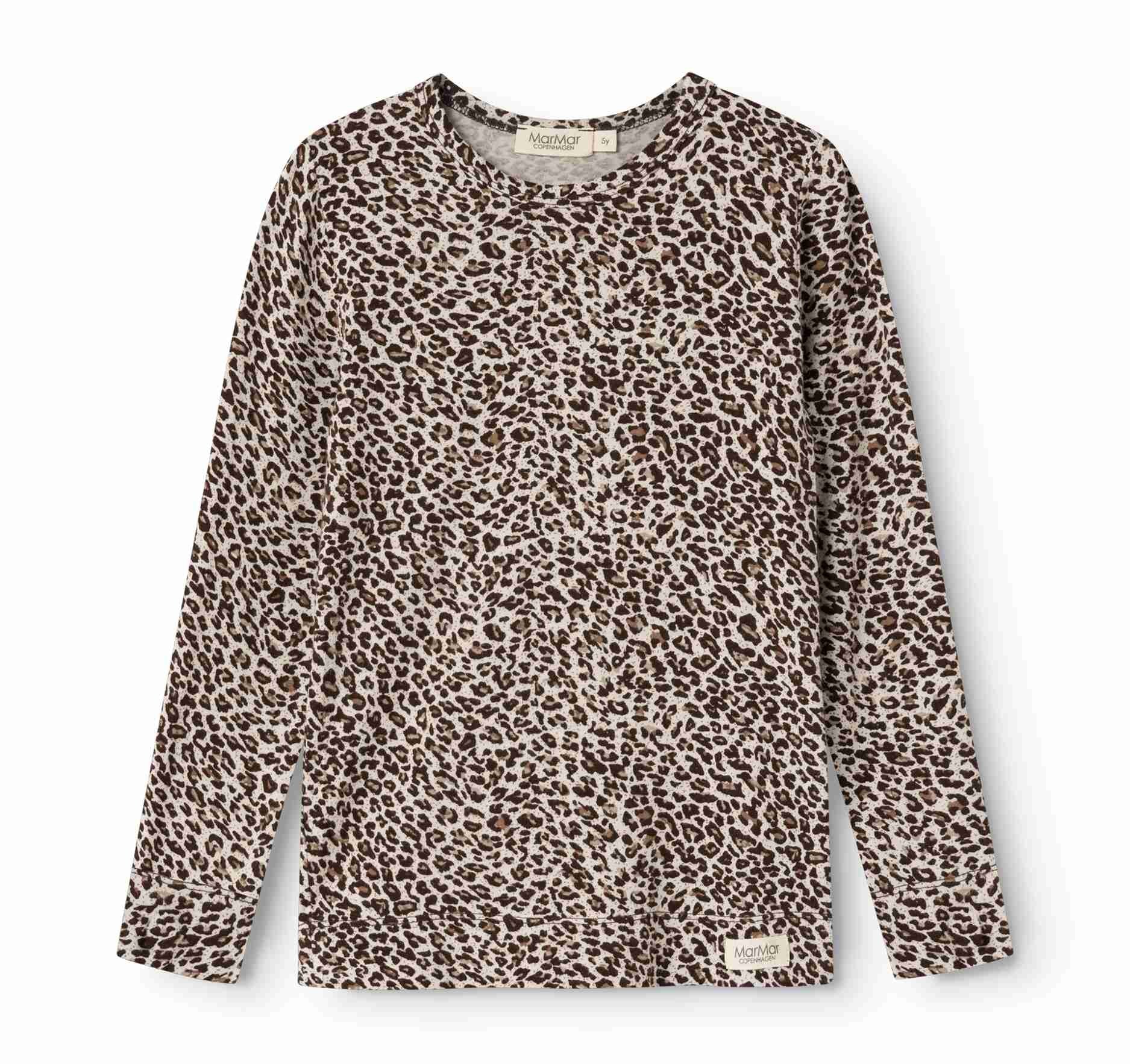 Dark Brown Leo Tee and Legging Set
