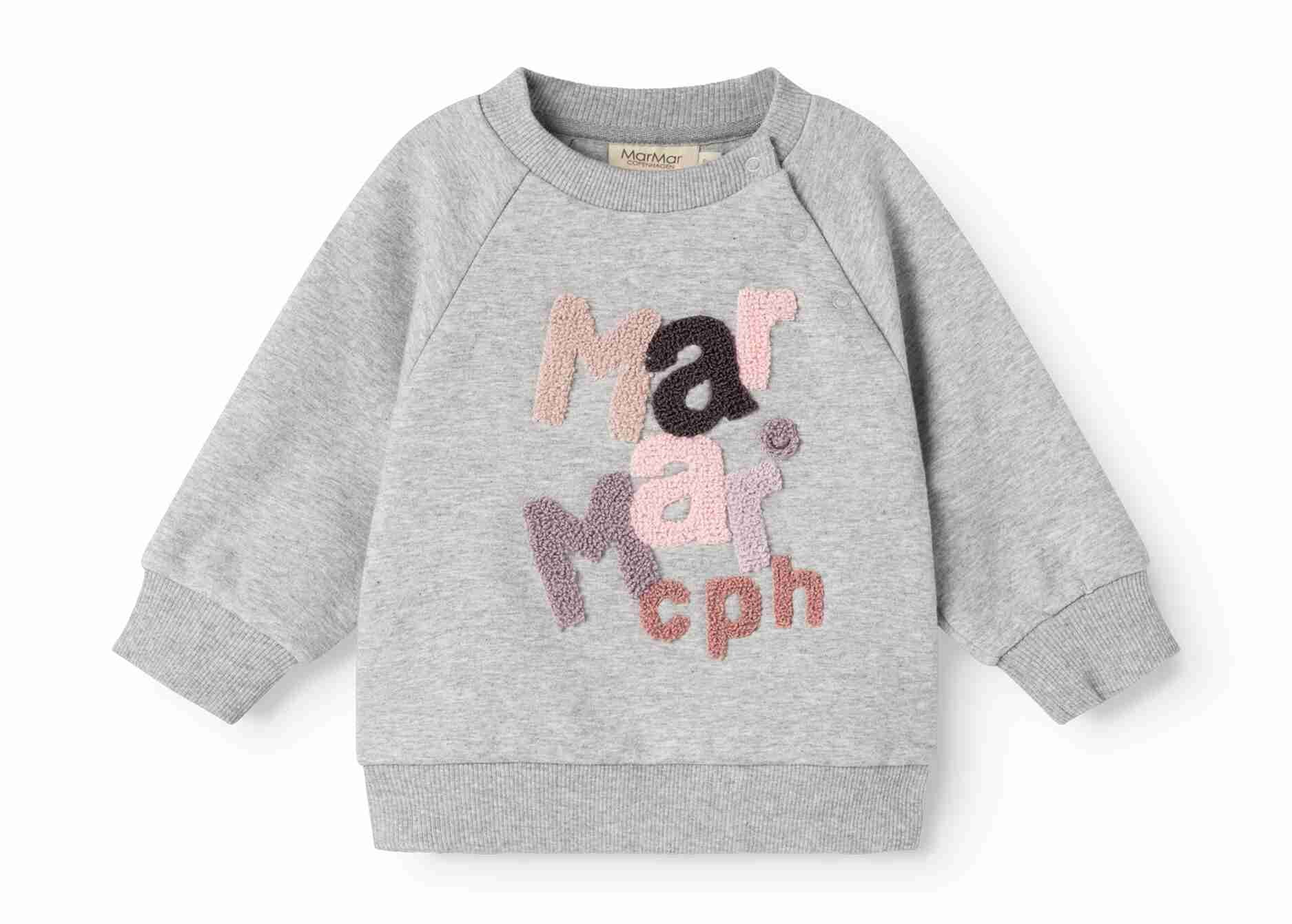 Cloud Grey Logo Theos Baby Sweatshirt
