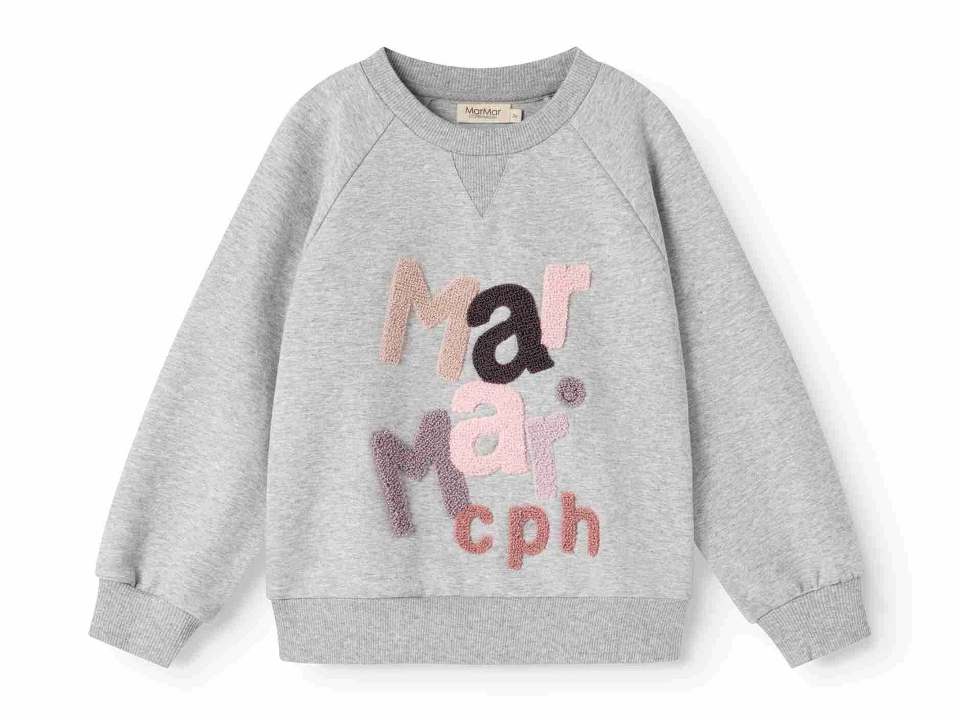 Cloud Grey Logo Theos Sweatshirt