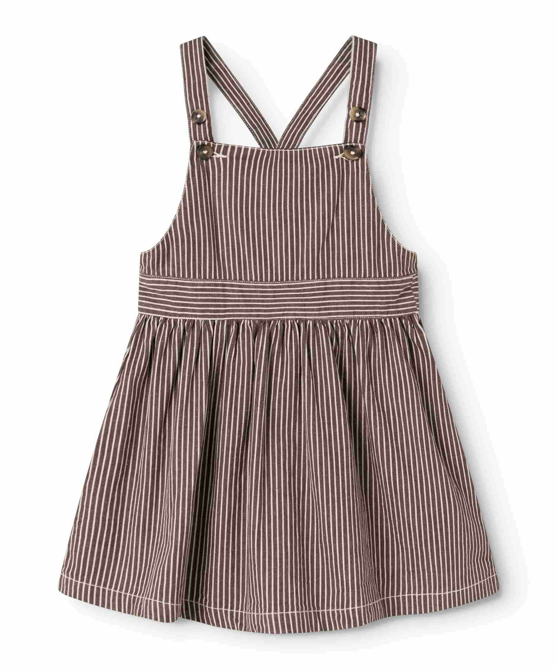 Dark Brownie Stripe Sanne Dress