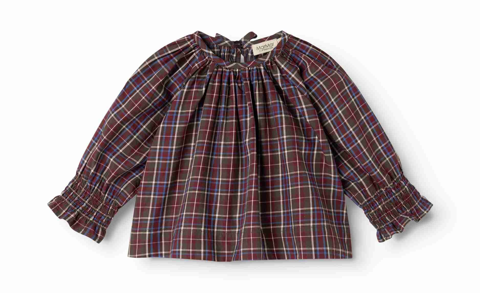 Chocolate Check Baby Set