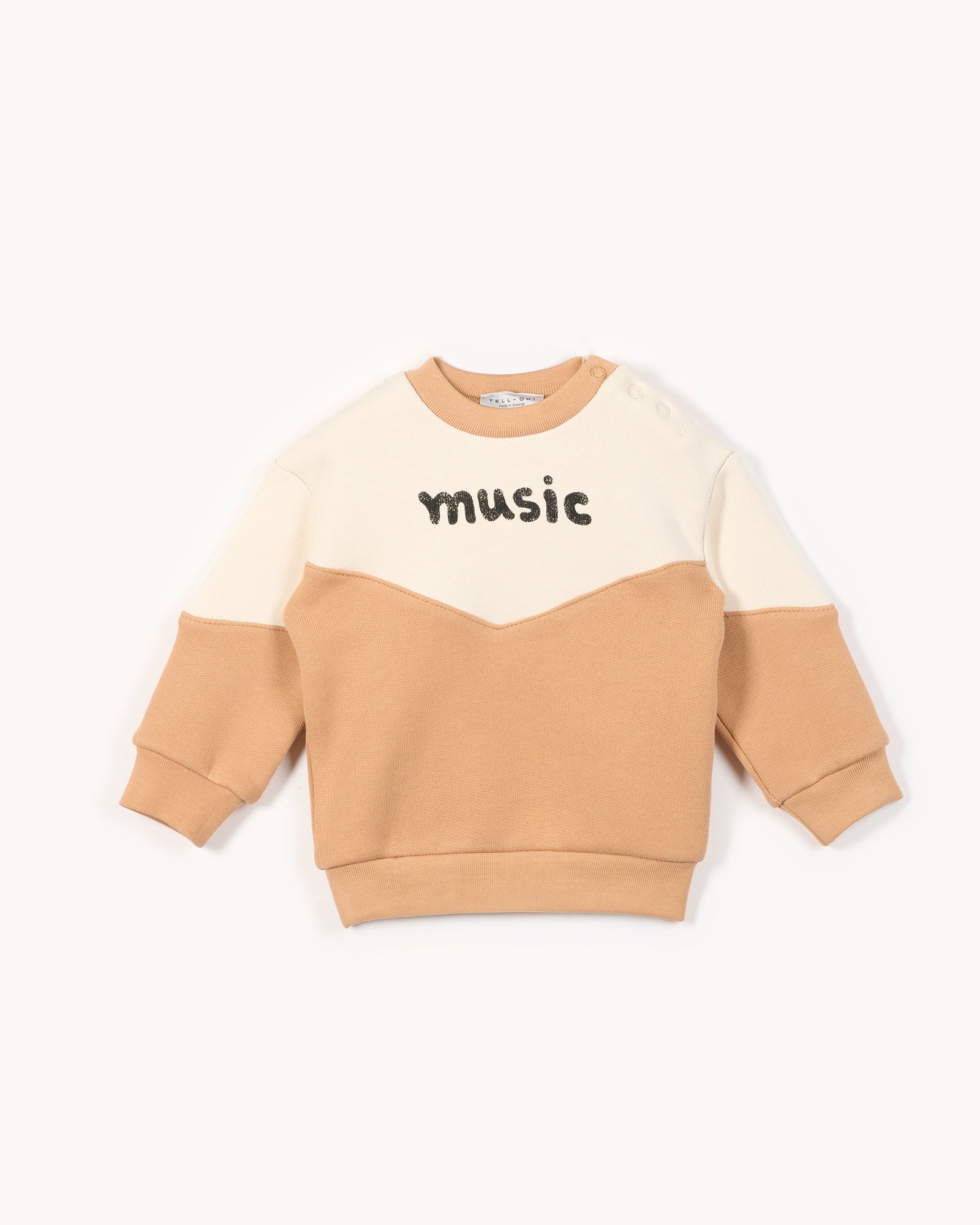 Pastry Shell Sweatshirt 2 Tones