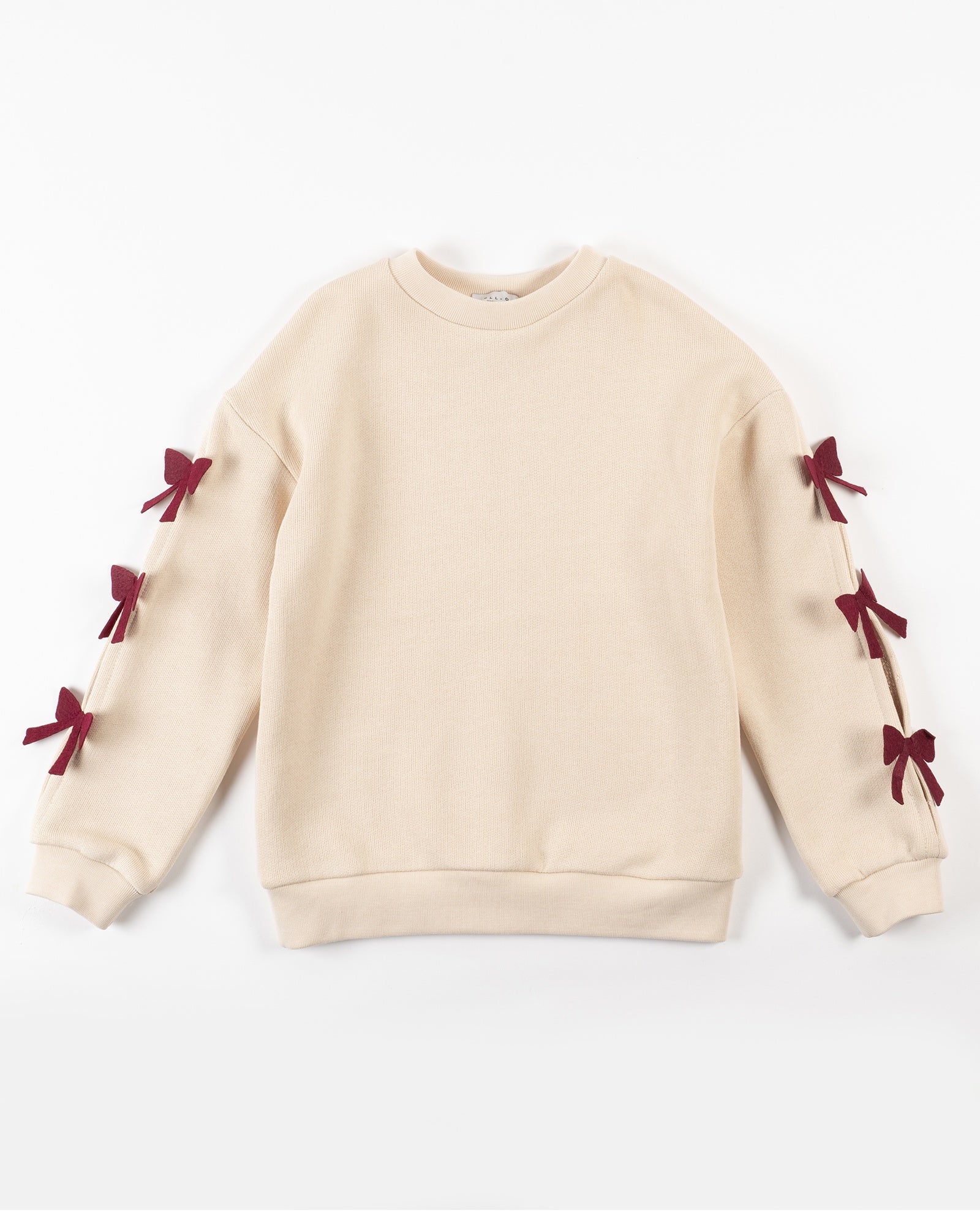 Brazilian Sand Sweatshirt W/Bows Closed Sleeve