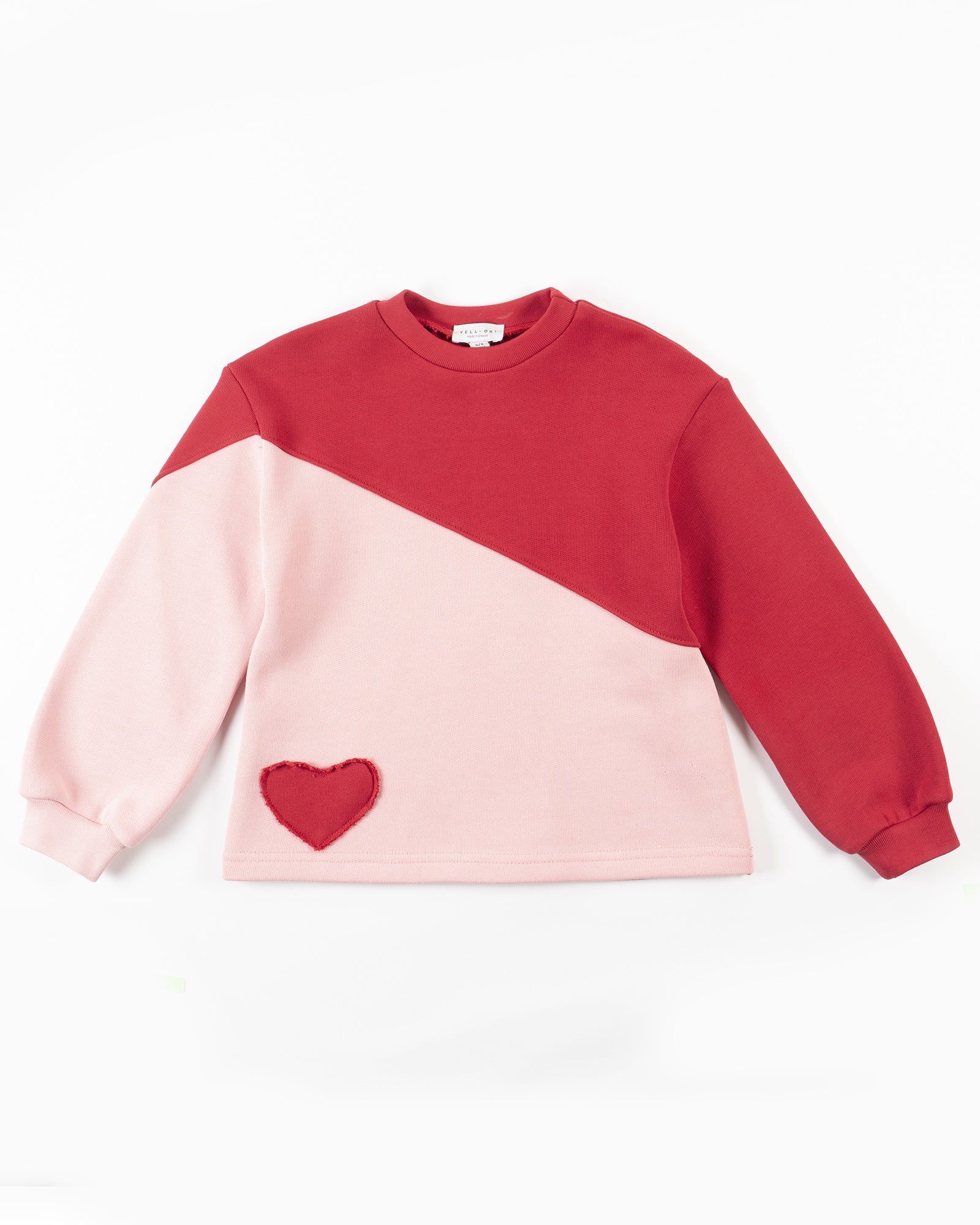 Racing Red Sweatshirt 2 Tone