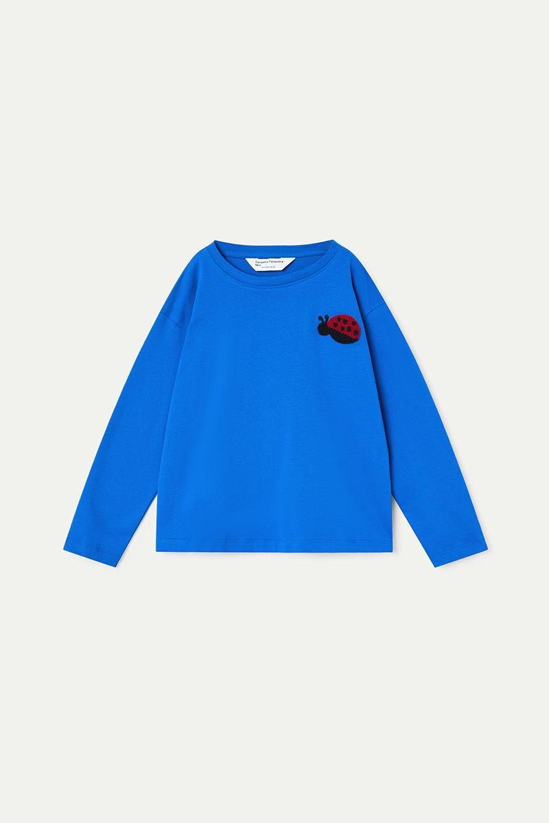 42431 Royal Blue Tshirt W/Ladybug