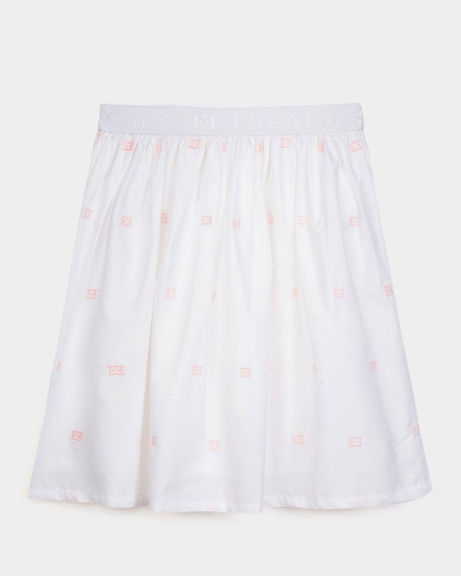 71422 Bright White Skirt