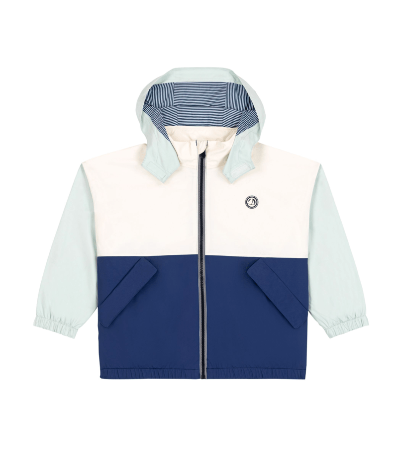 A0F5K Colorblock Hooded Jacket