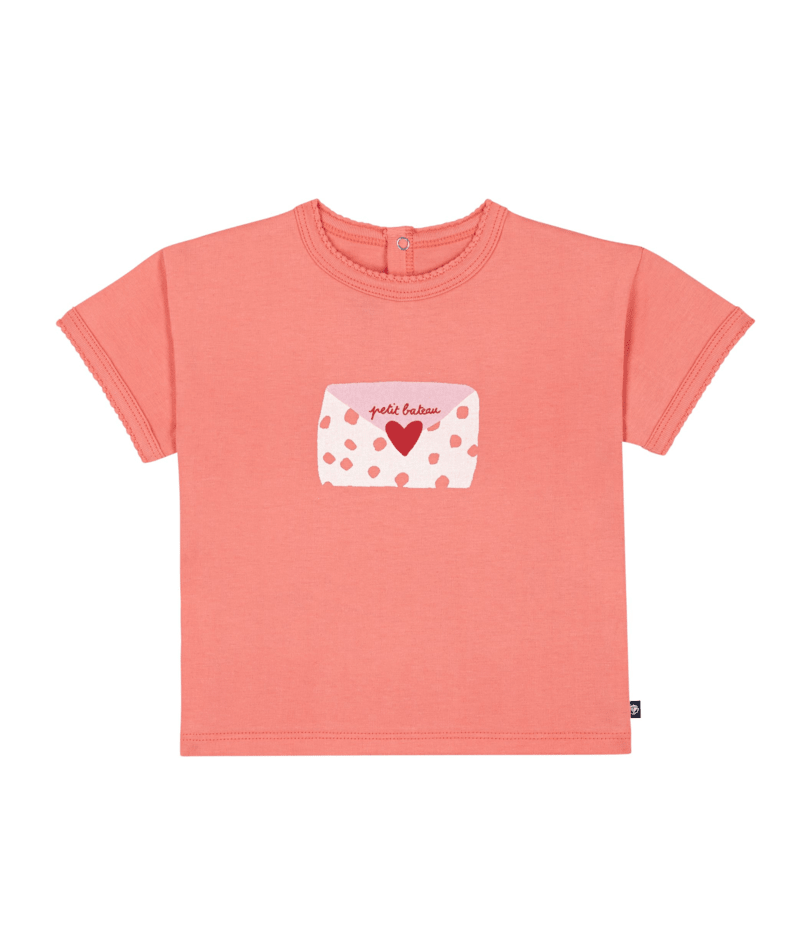 A0F90 Coral Tee W/Graphic