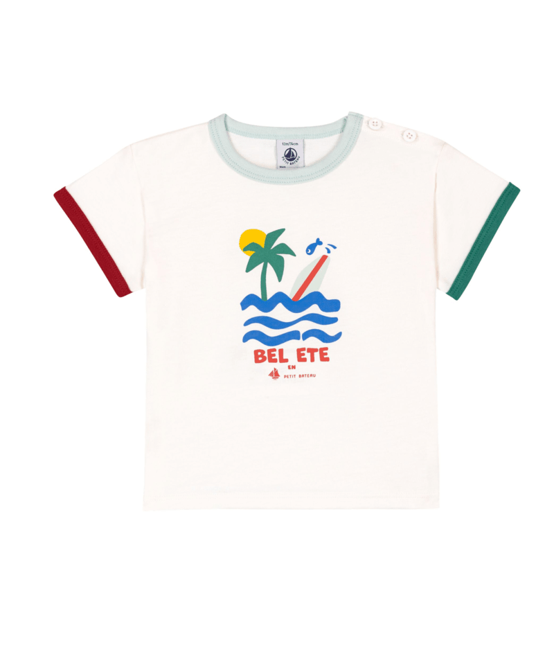 A0FF1 White Tee W/BEL ETE Graphic