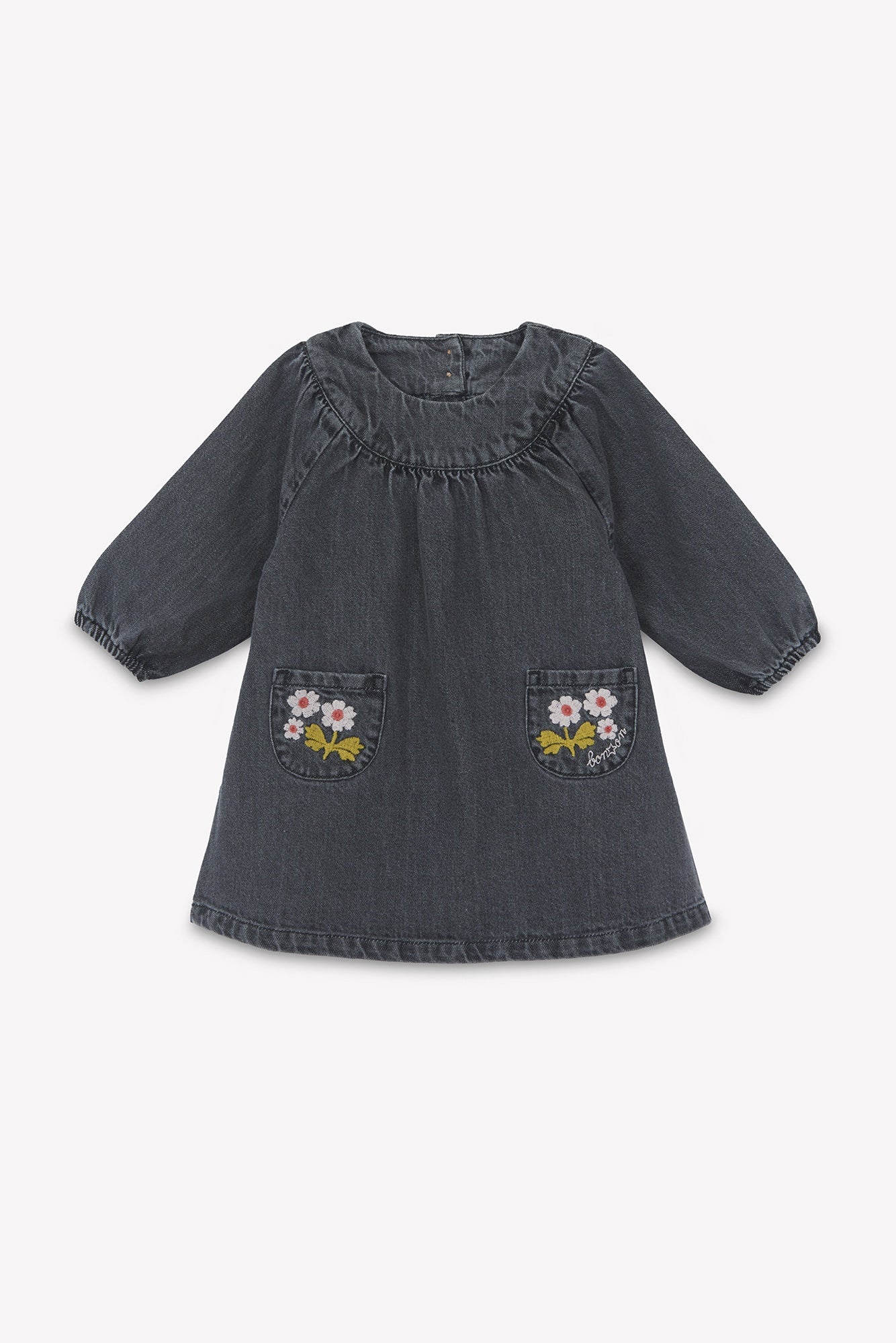 BB30031 Denim Gris Robe Mada