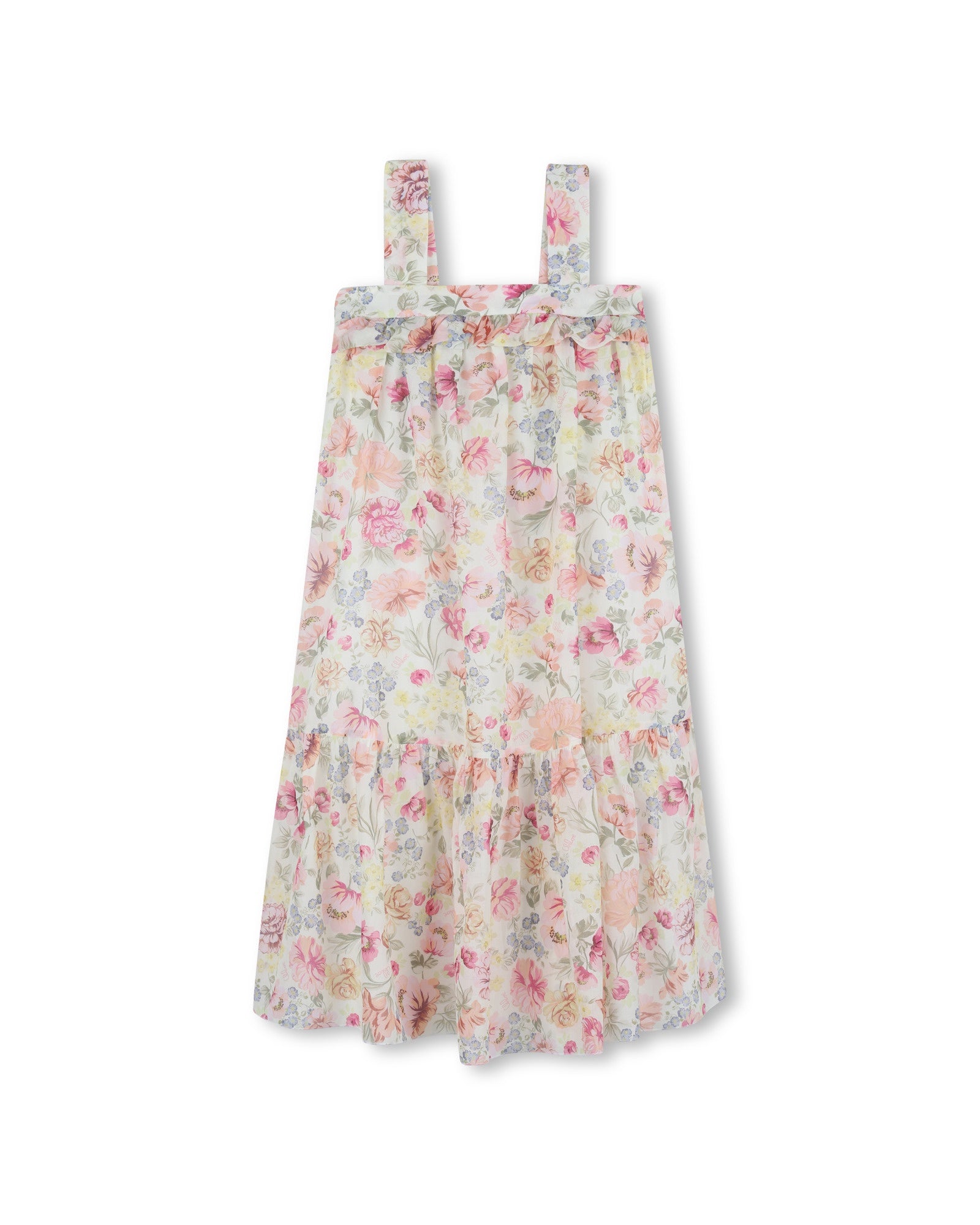 C21229 Multicolored Floral Maxi Dress