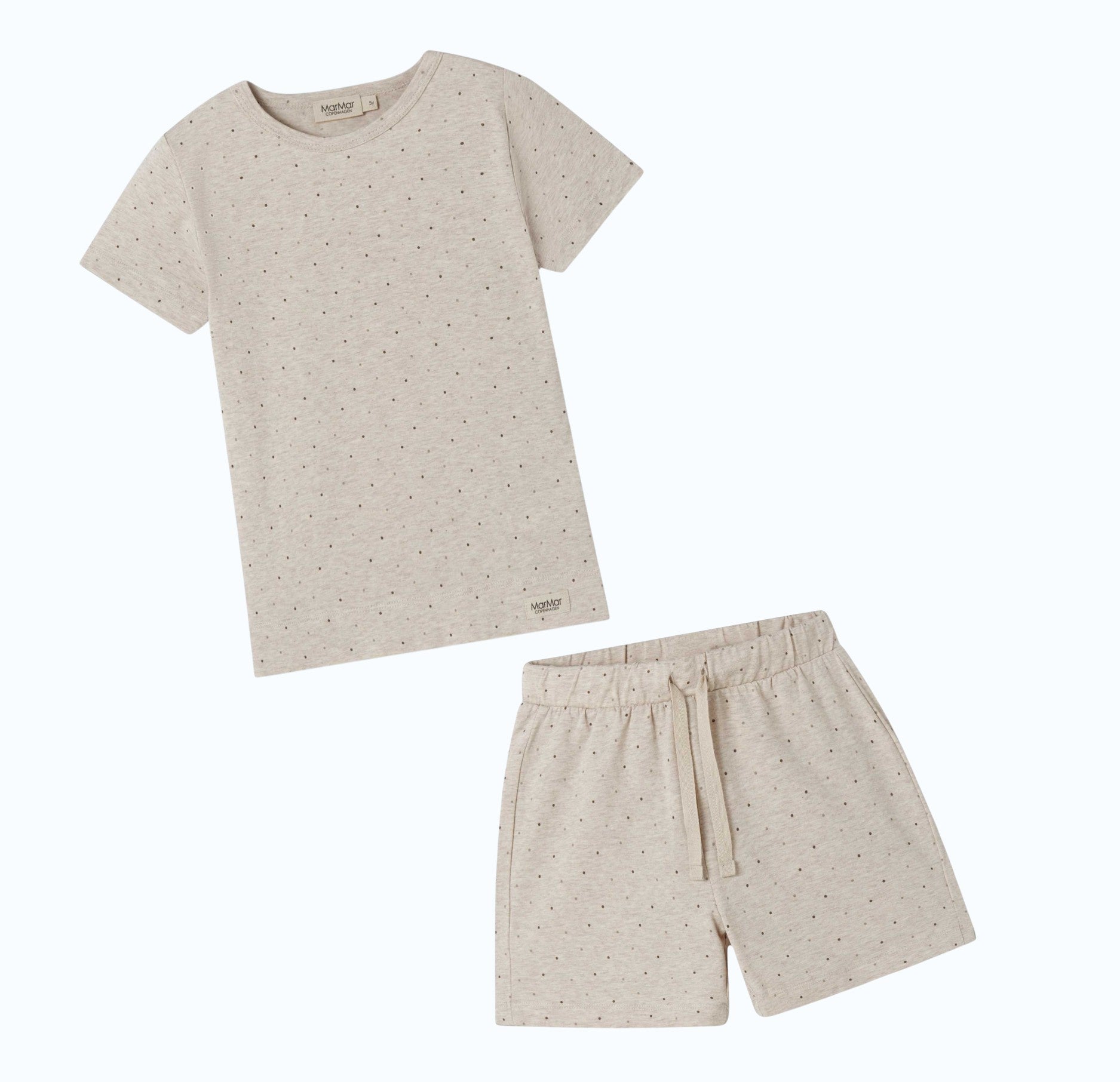 Beige Mel Dot Paulo/ Tago Set