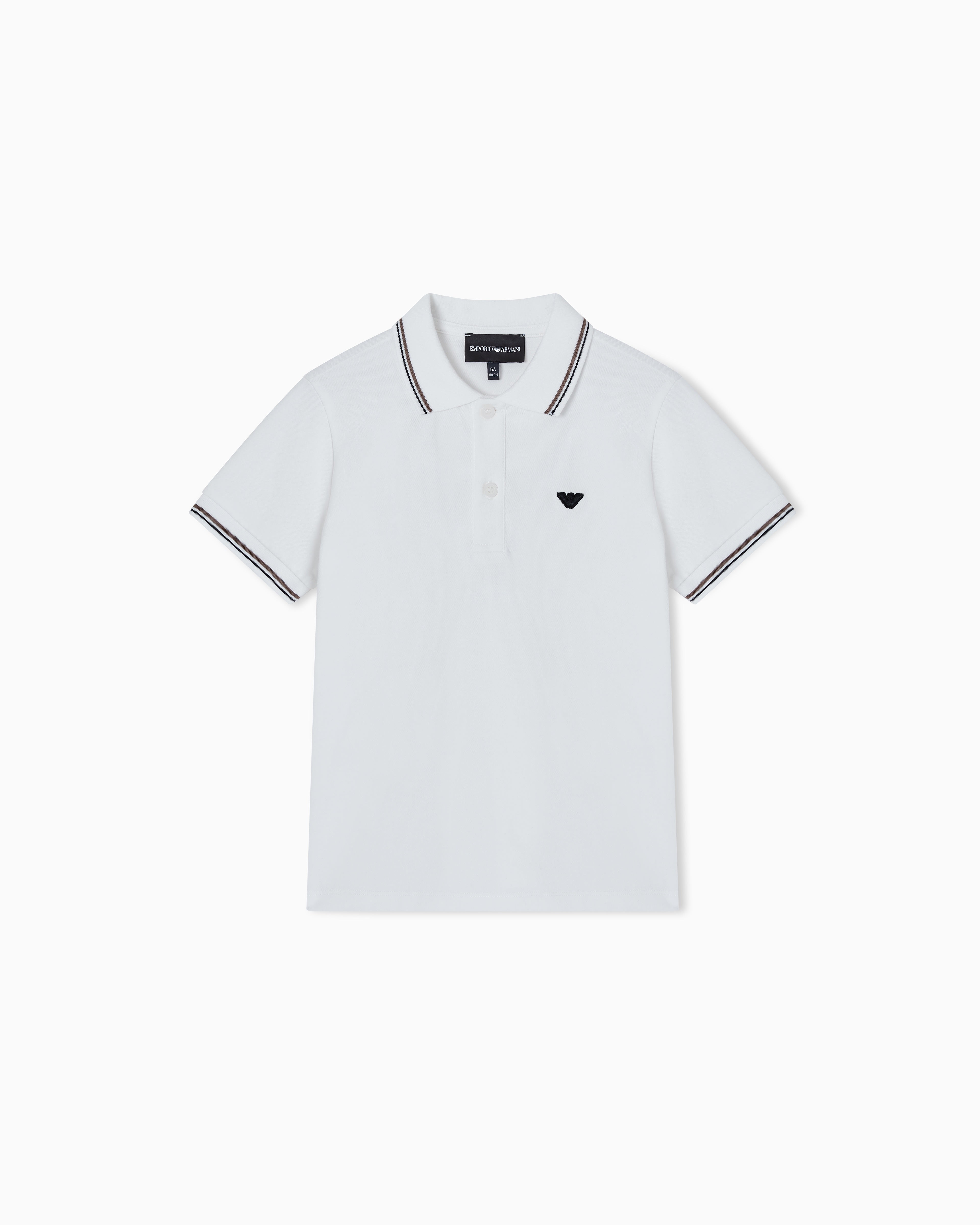 AF20390 White Essential Polo Shirt