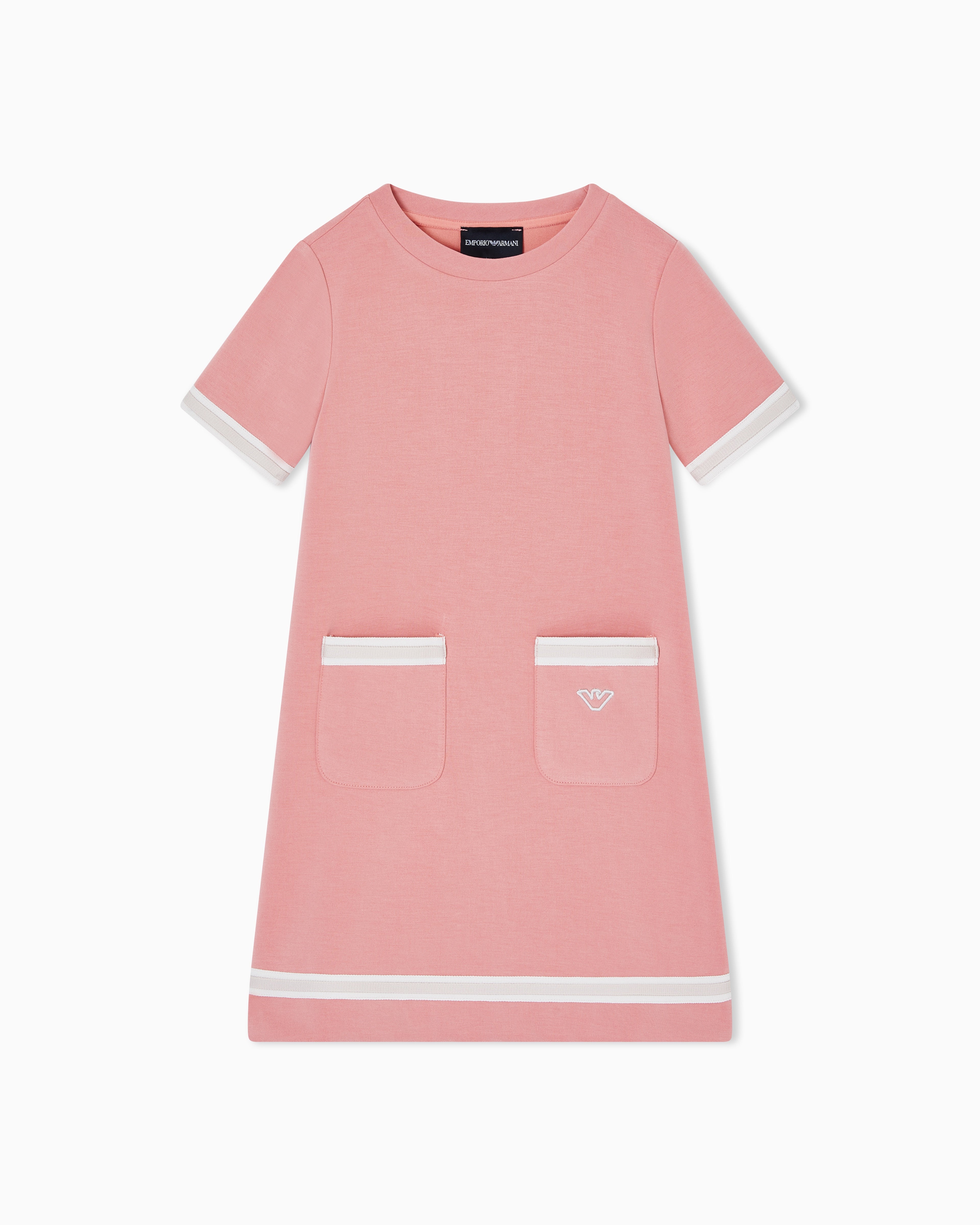 AF16133 Peach Sporty SS Dress