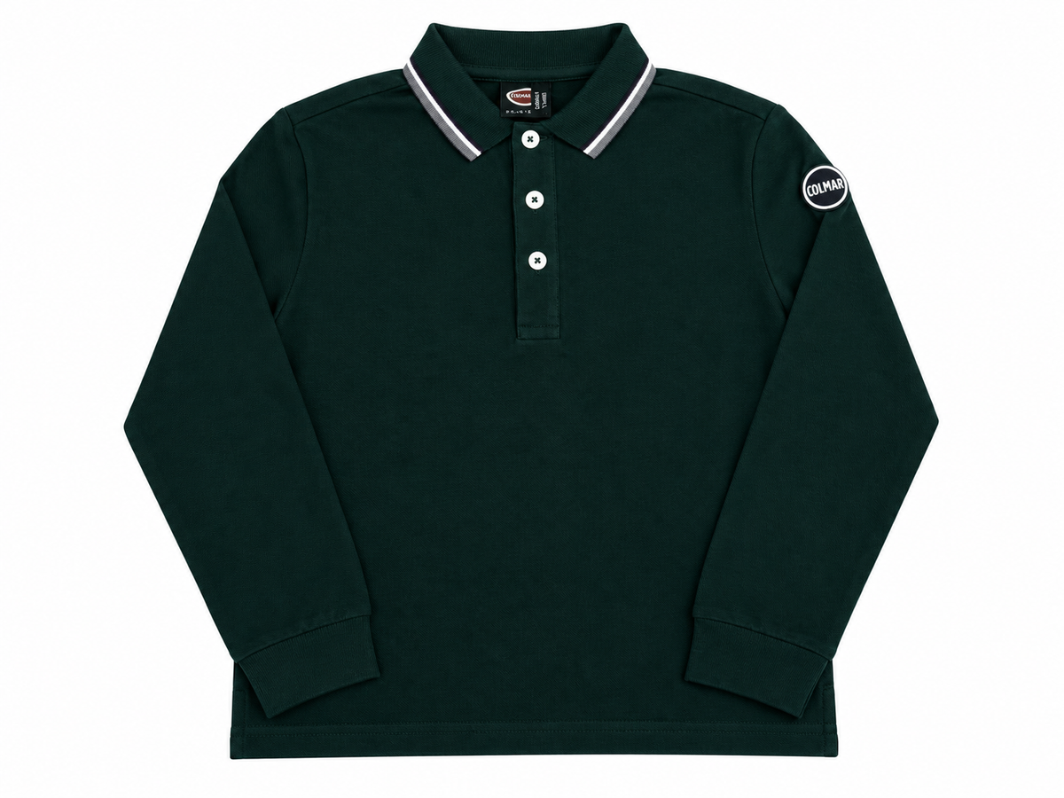 35000092N/4SH LS Polo 789Seaweed