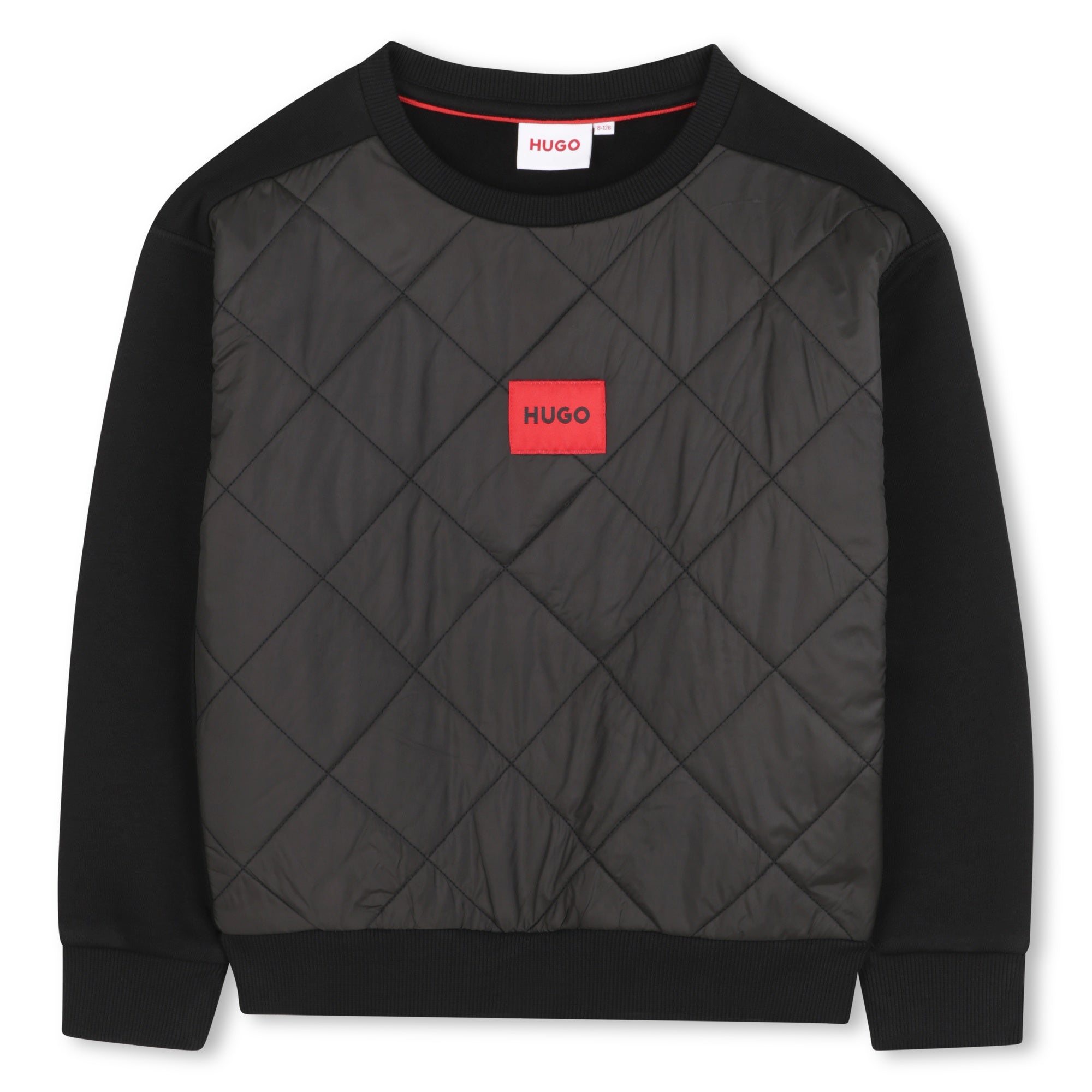 G00450 Black Fancy Sweatshirt