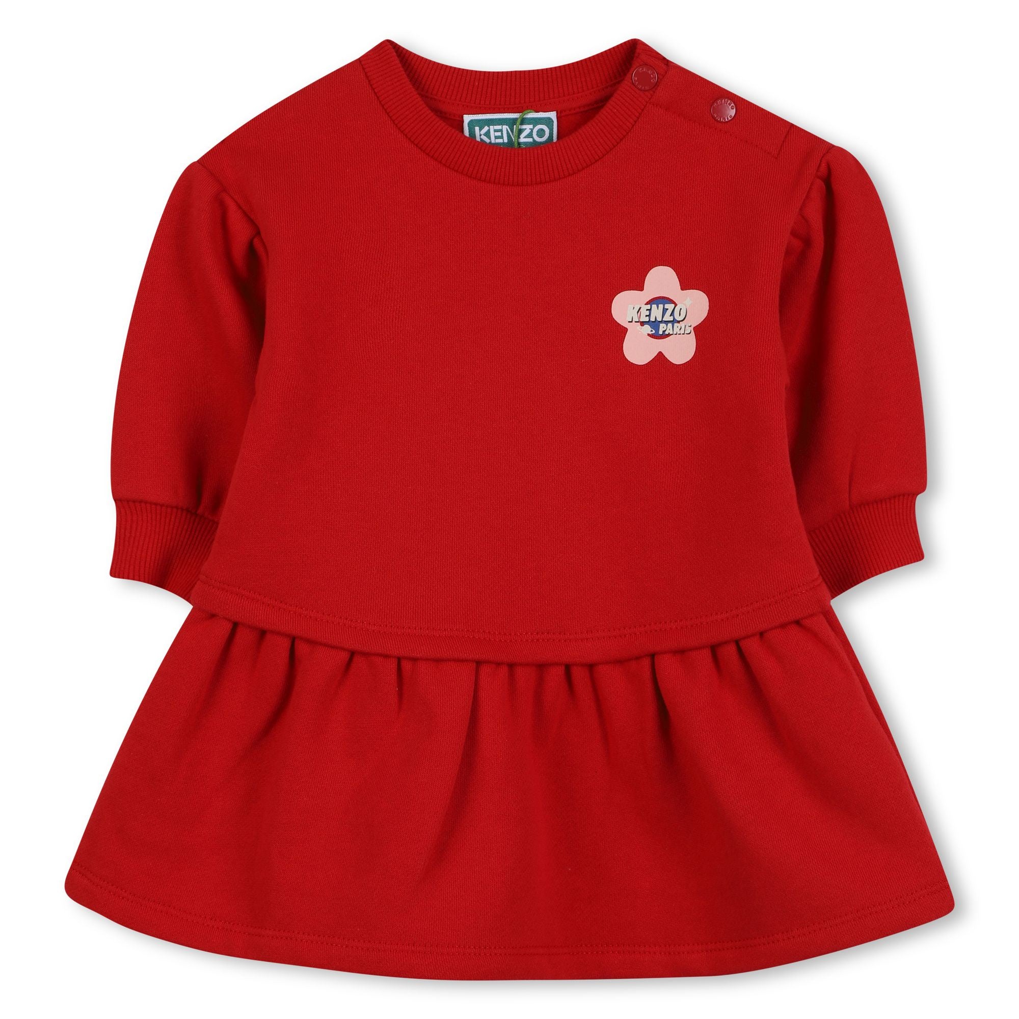 K61273 Dark Red Sweatshirt Dress