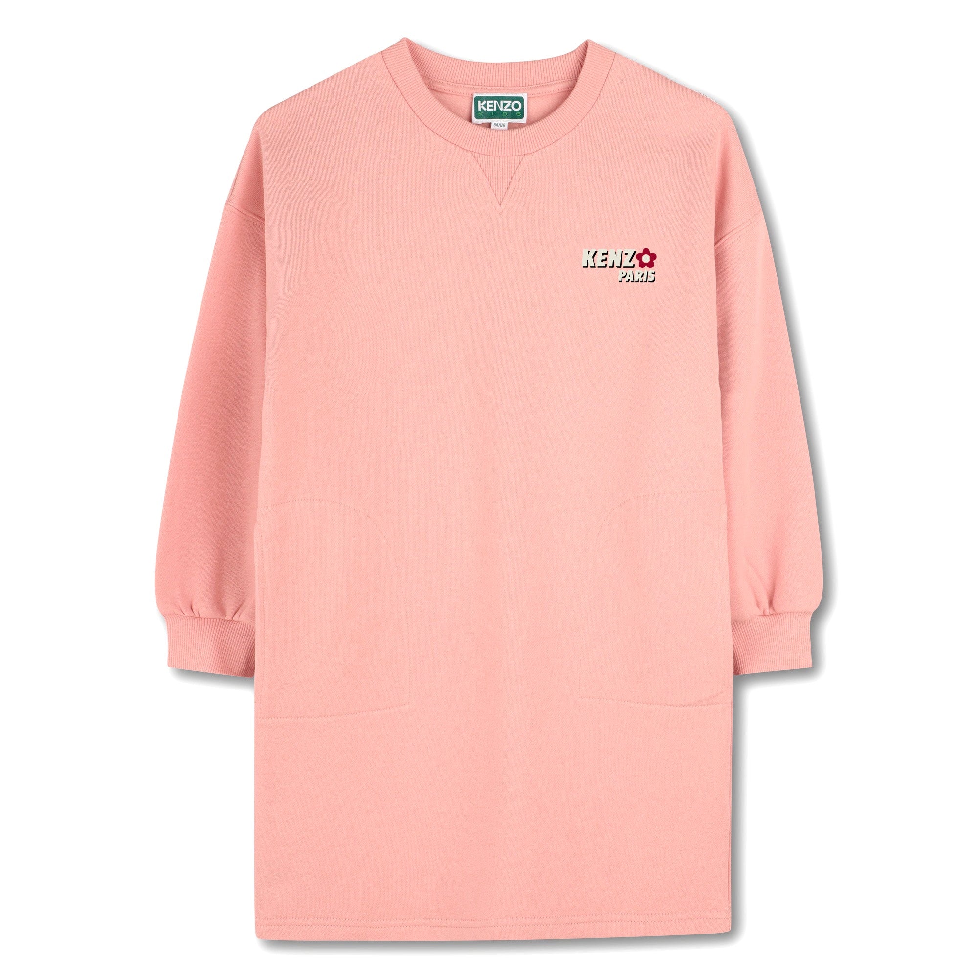 K61346 Atomic Pink Long Sleeved Dress