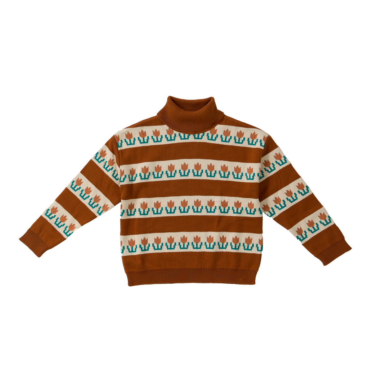 Tulip Turtleneck Sunset