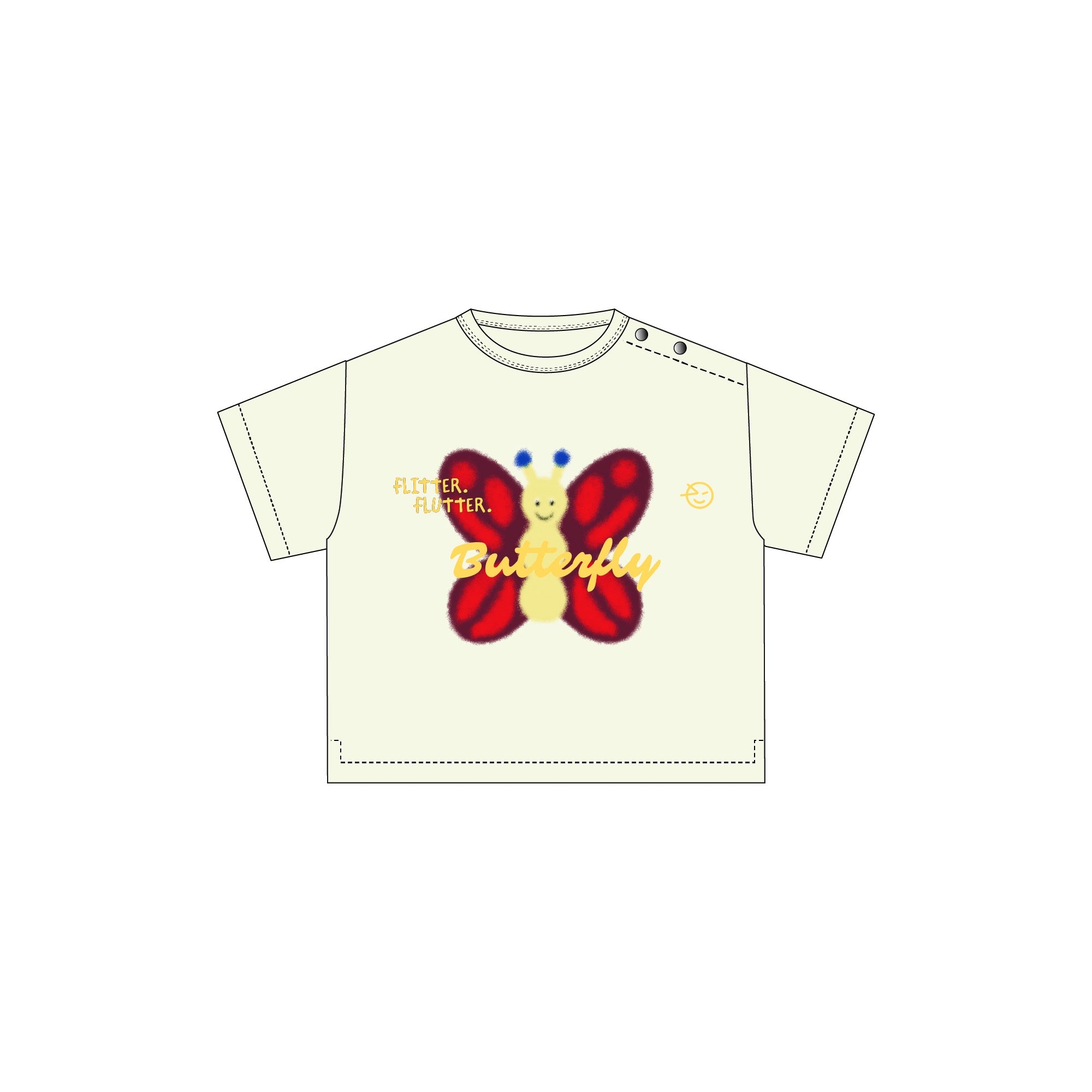 MW20J07 Ecru Butterfly Set