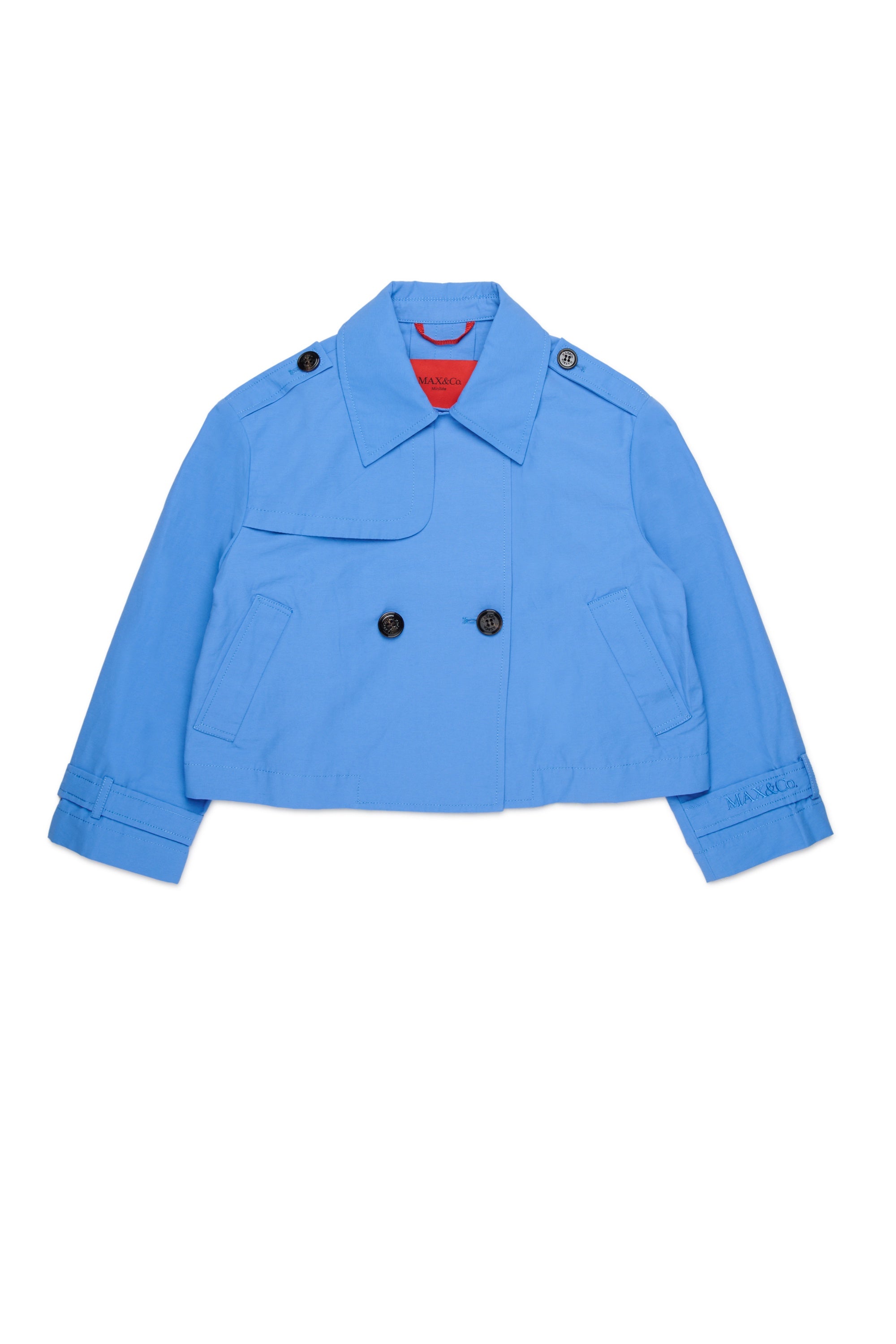 MAXJ54F Sky Blue Light Nylon Jacket