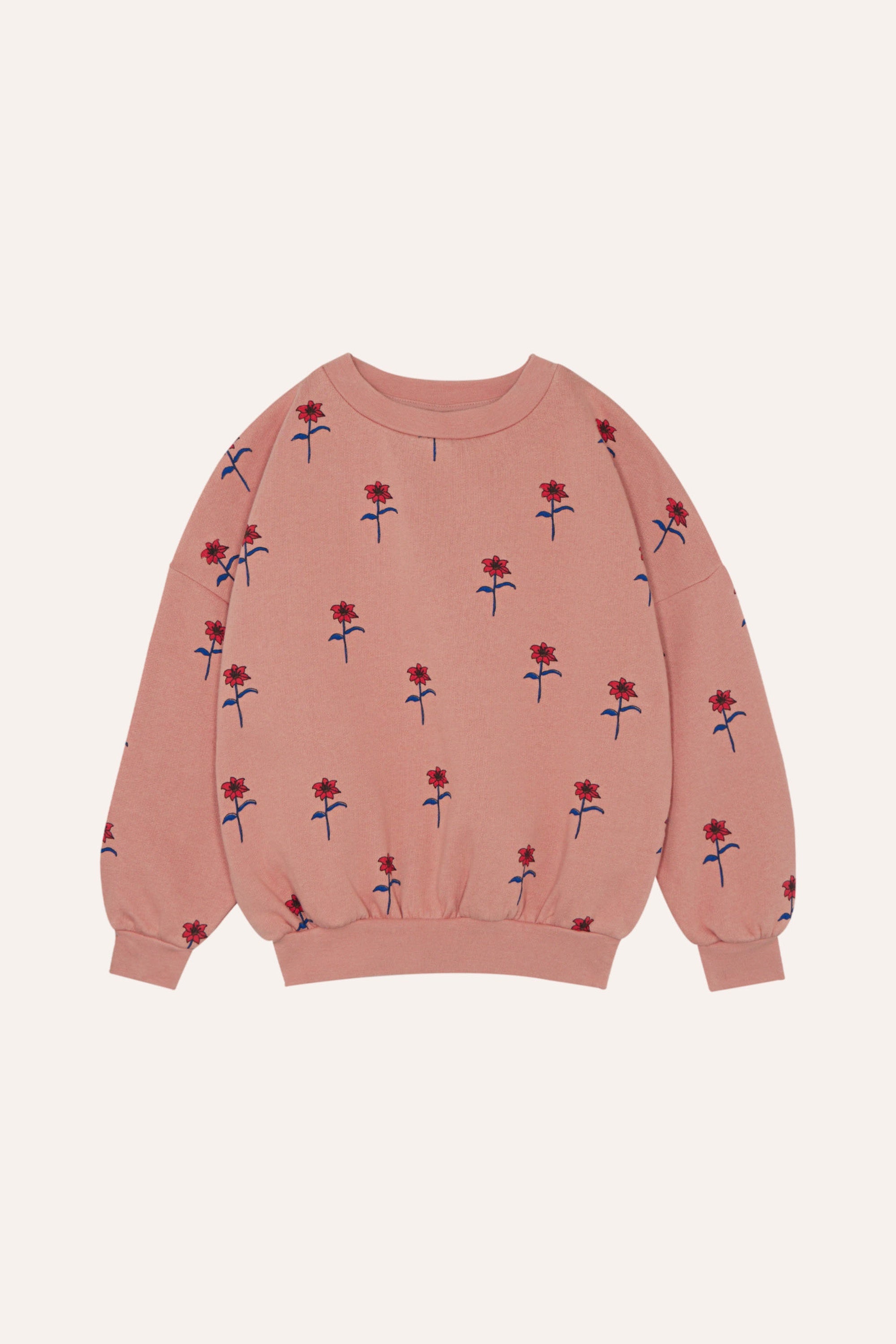 Flowers Pink Sweatshirt