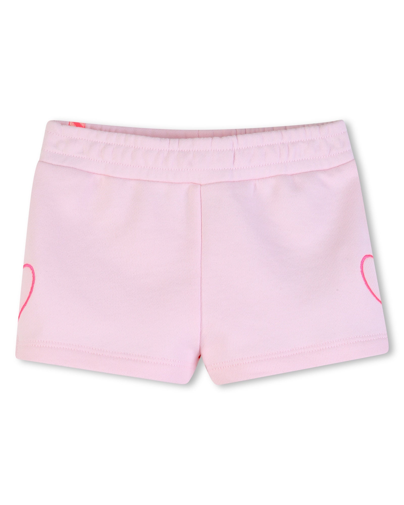 U21792 Pale Pink Heart Shorts