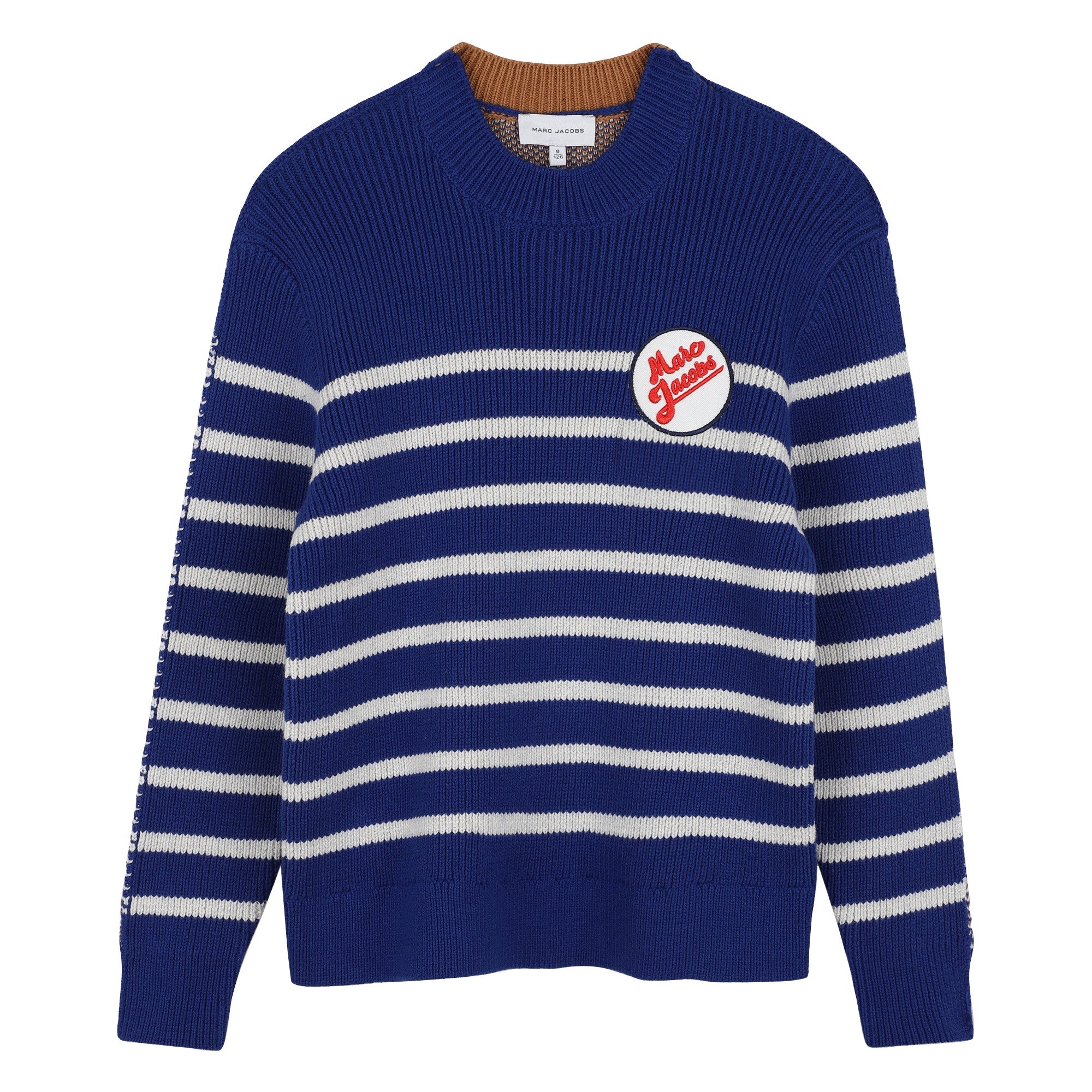 W61045 Navy Knitted Pullover