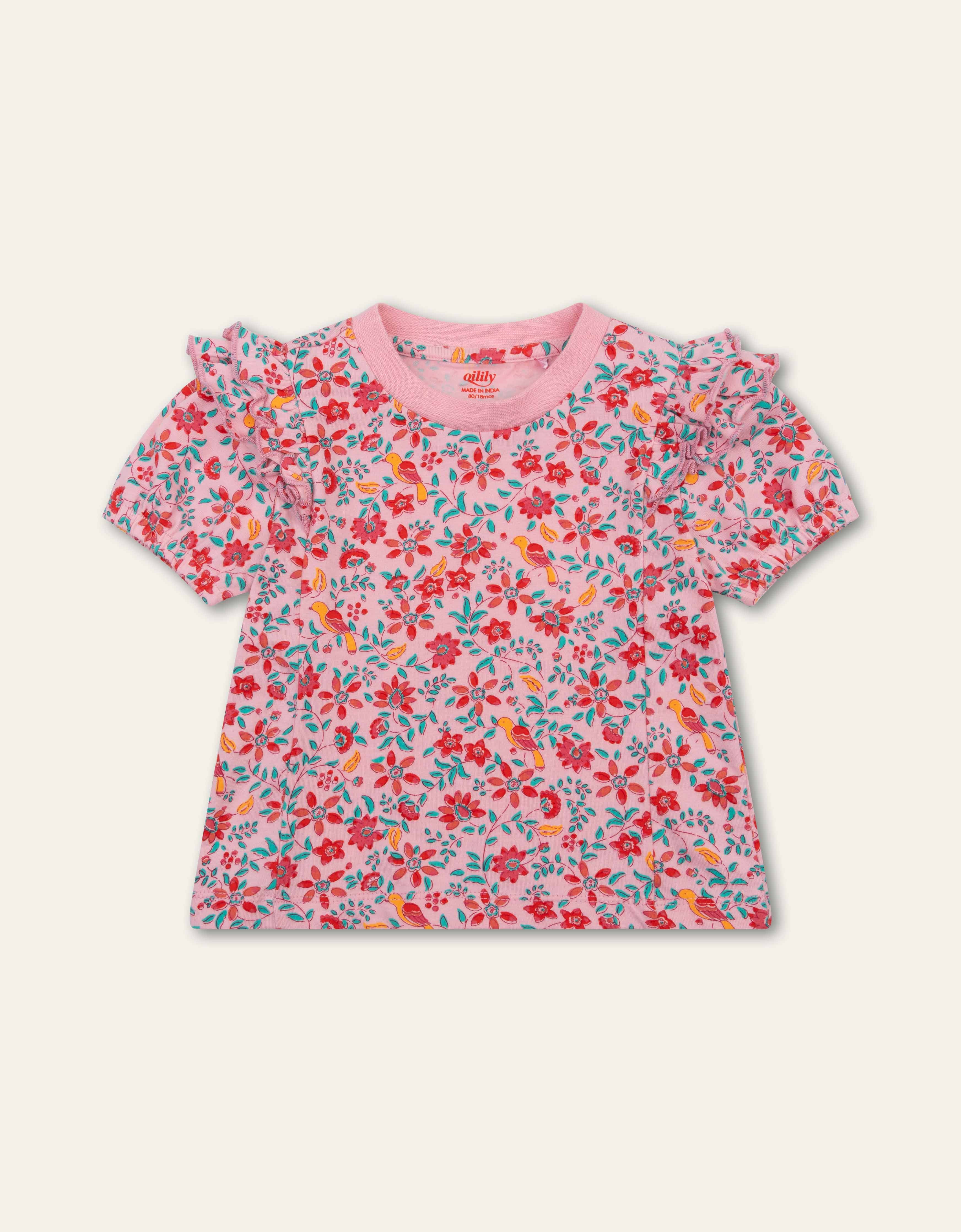 GJE002 Candy Pink Tee and Leggings