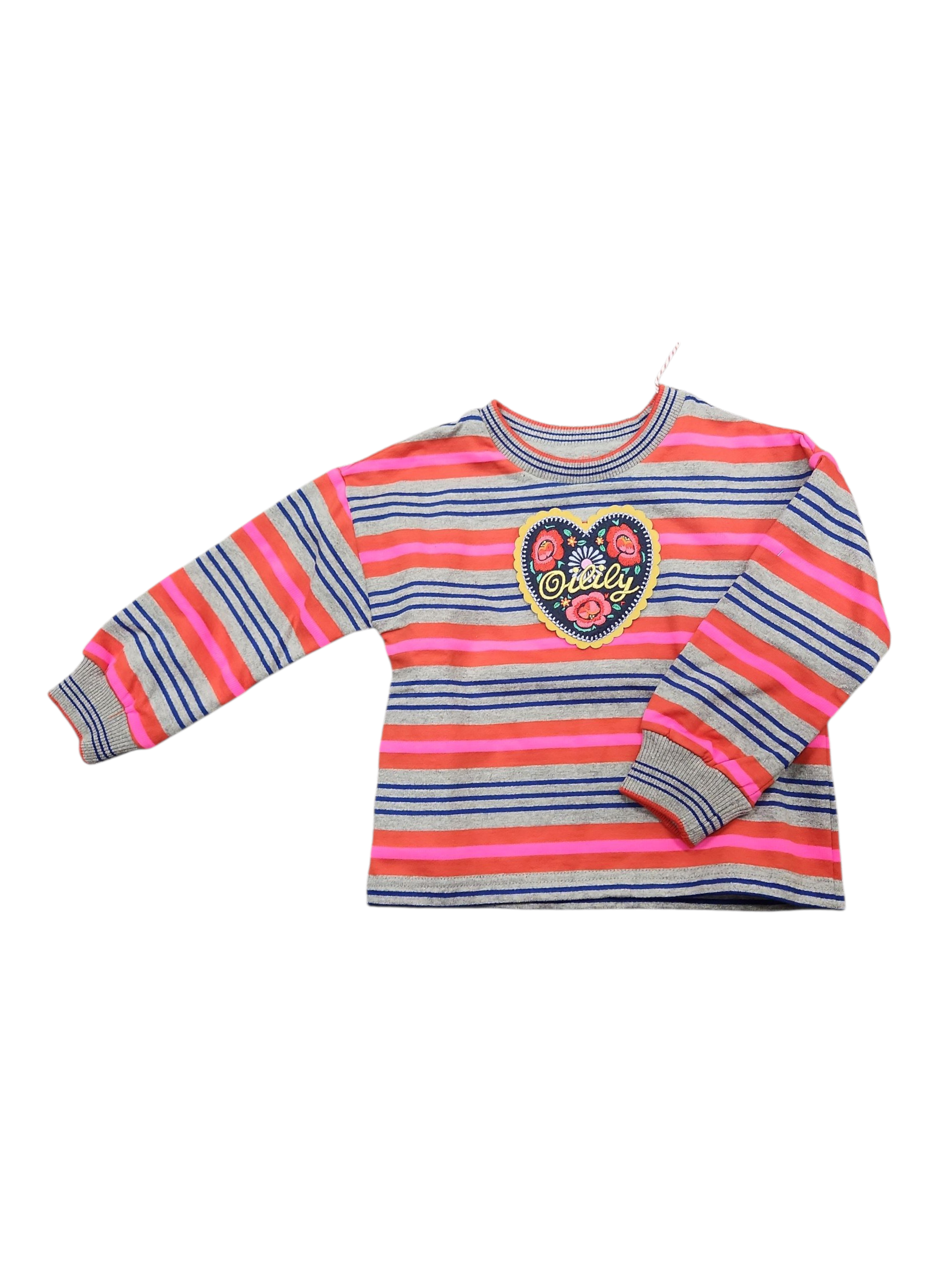 Hak Striped Logo Sweatshirt