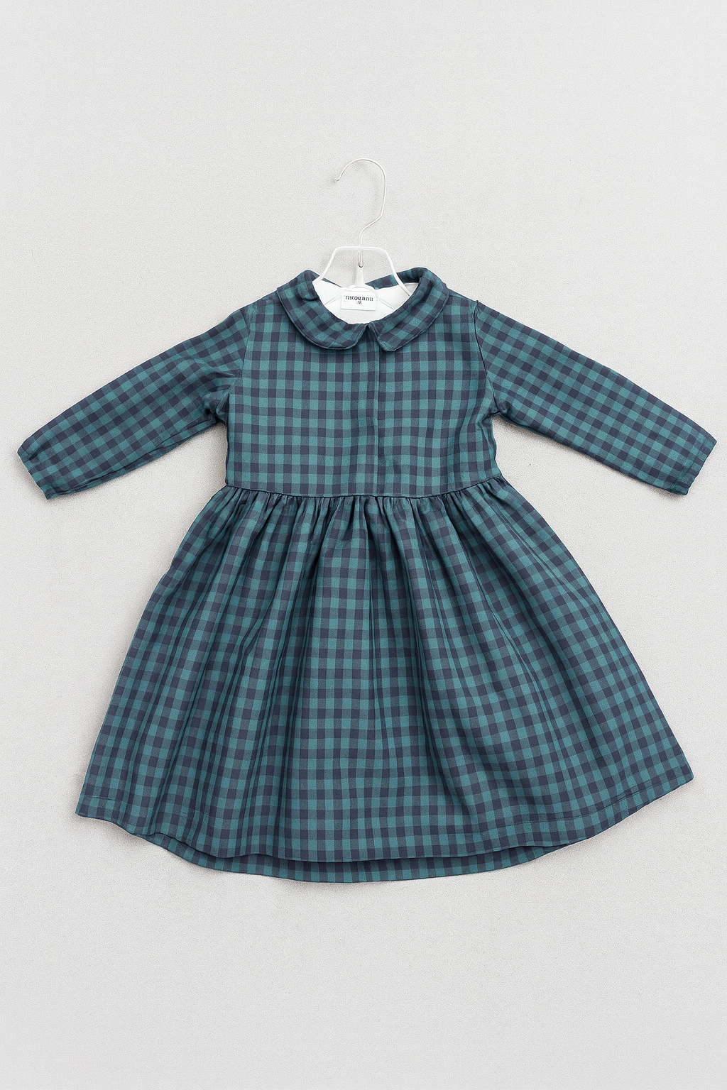 Astrid Vichy Blue Plaid Dress