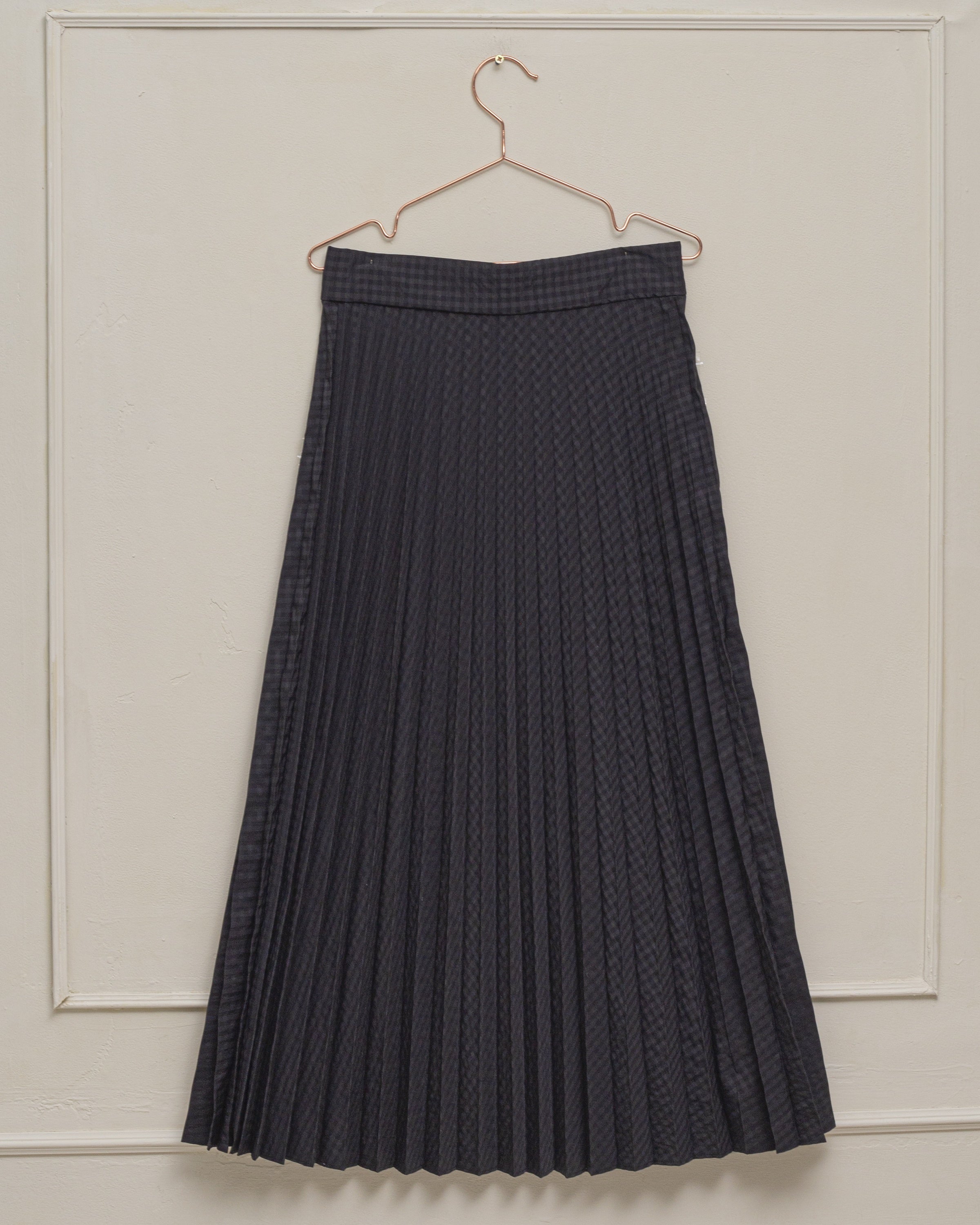 Soleil Skirt Vichy Black