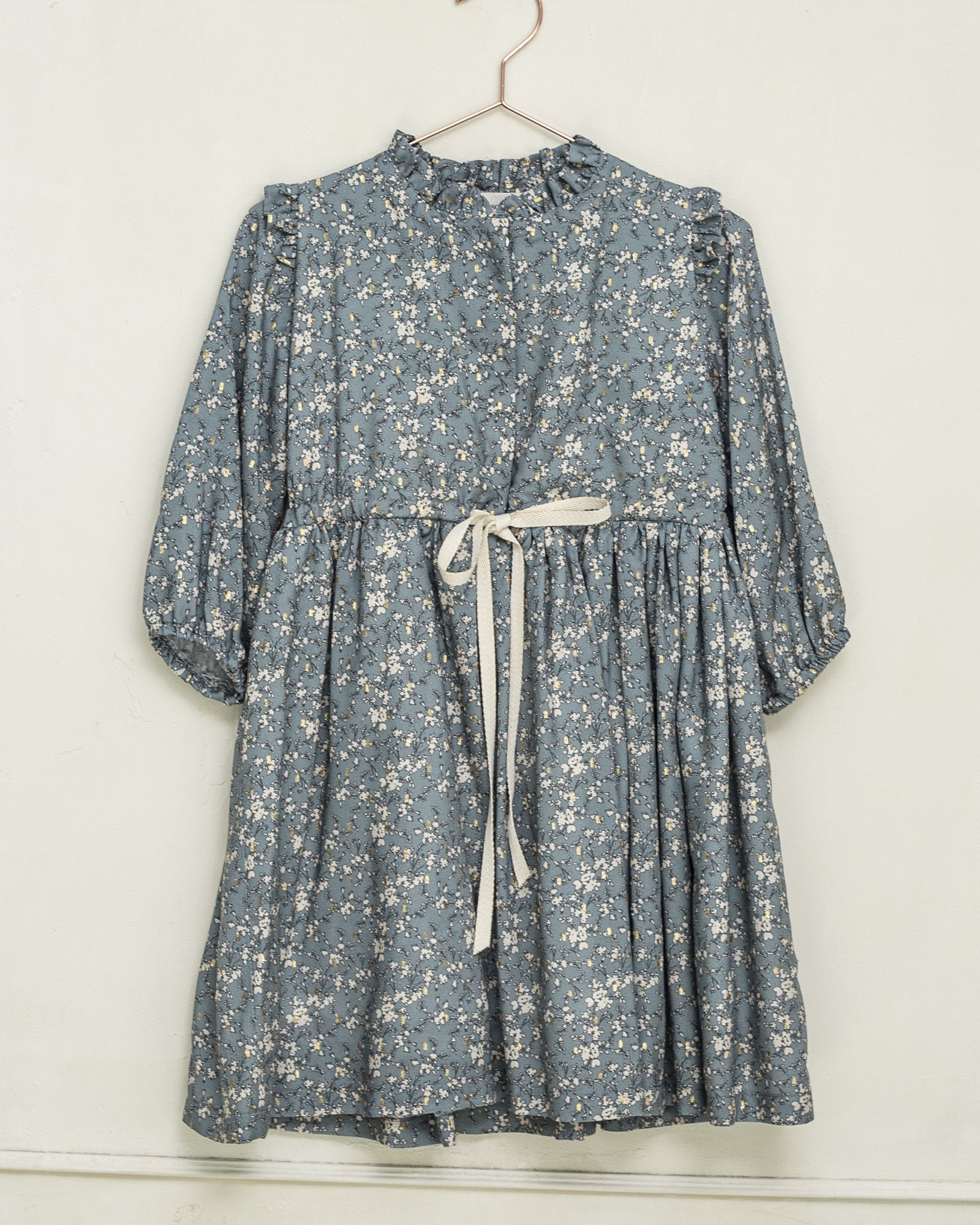 Wendy Blue Garden Floral Dress